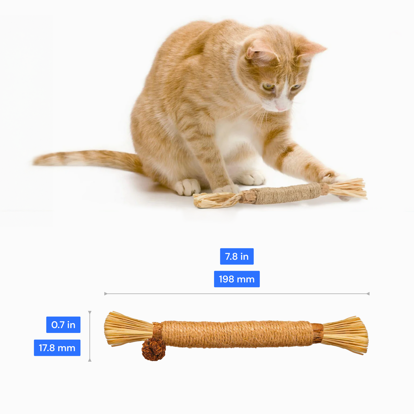 Feline Fresh Silvervine Dental Chew Sticks - PlushyPaws ∙ Pet Care Essentials