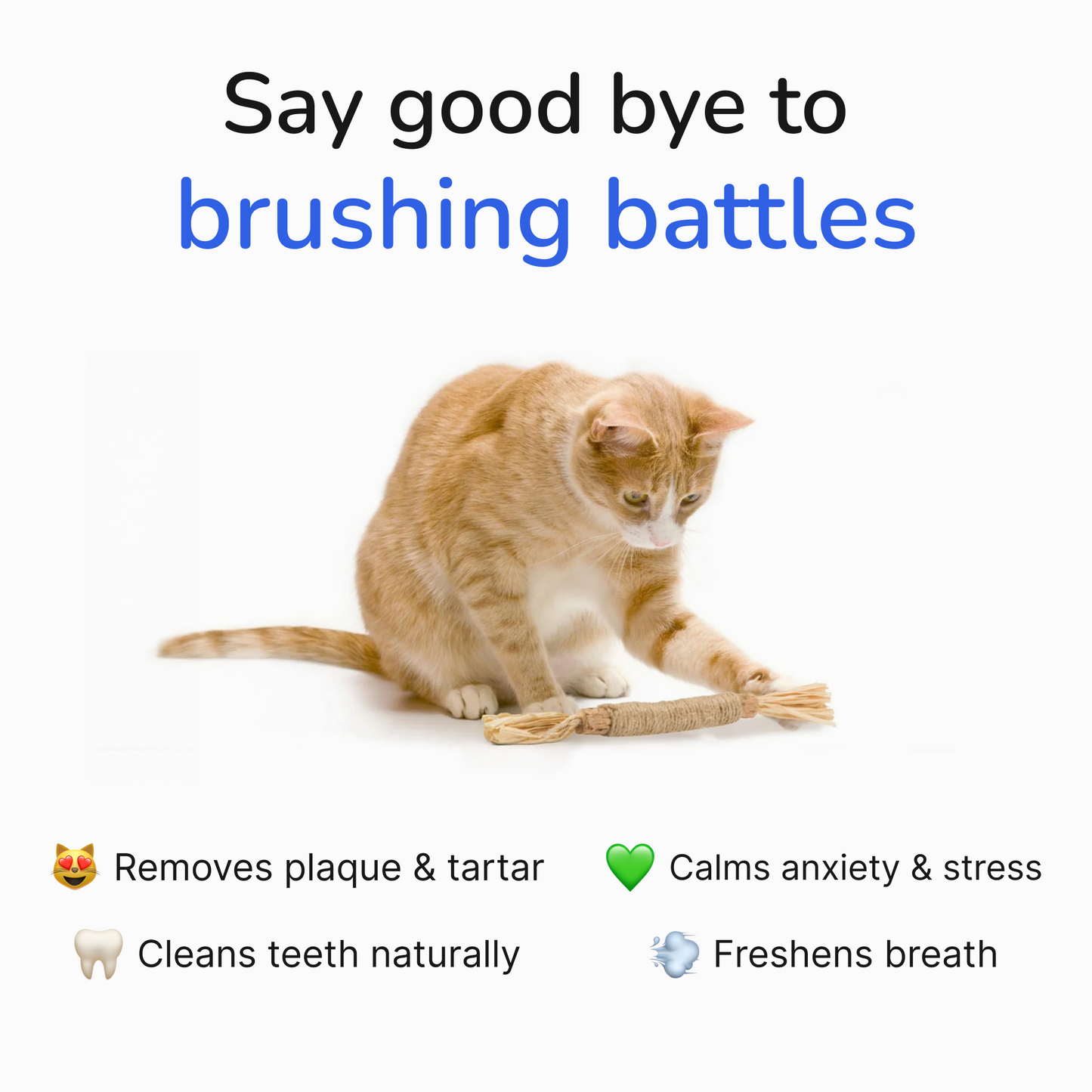 Feline Fresh Silvervine Dental Chew Sticks